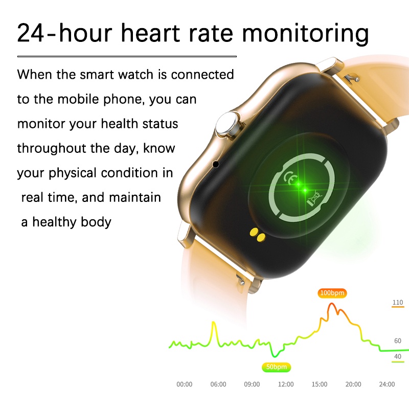 FILIEKEU Smart Watch Men Women Waterproof Sports Fitness Bluetooth Couple Touchscreen Stainless Steel Smartwatch - Image 4