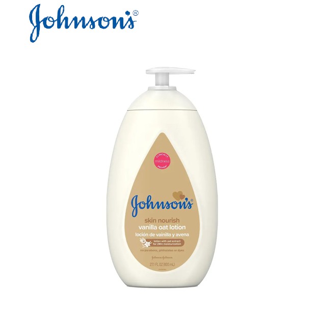 johnson's skin nourish vanilla oat lotion
