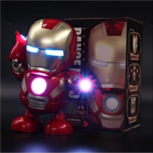 dancing iron man toy