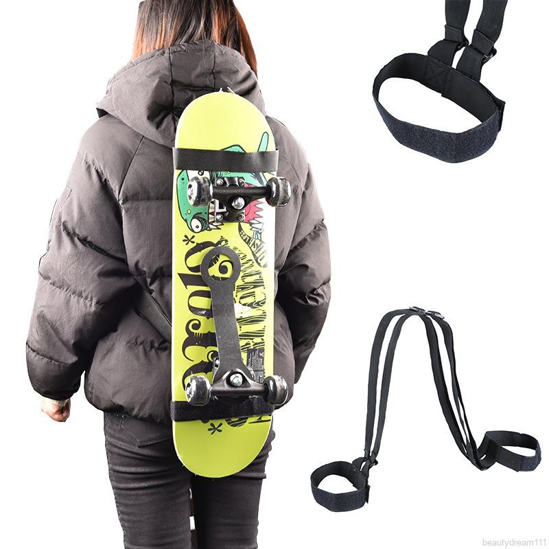Longboard Skateboard Backpack Hook Skateboard Straps For Backpack