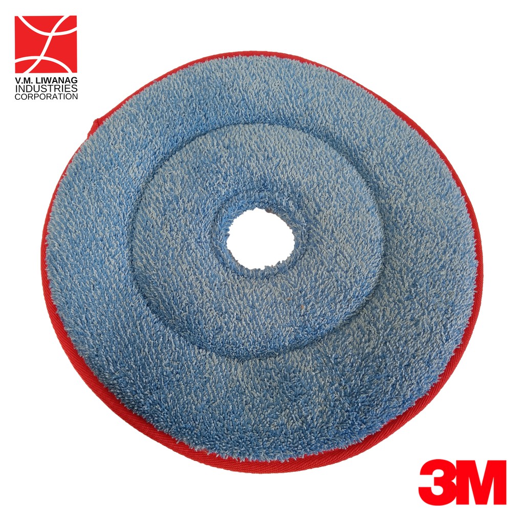 3M™ Carpet Cleaning Pad Blue 16" Shopee Philippines