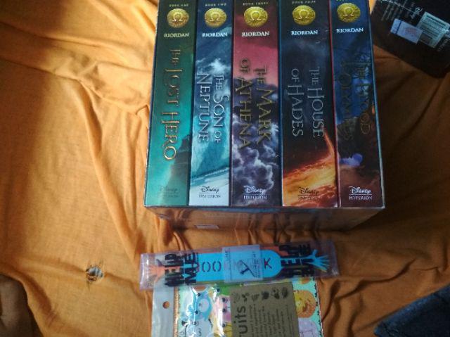 The Heroes Of Olympus Boxed Set 10th Anniversary Edition Shopee Philippines