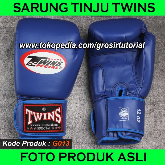 MERAH Ds0111v Twin Boxing Gloves Boxing Glove Muaythai Gloves Red
