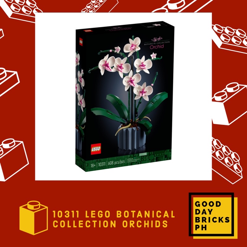 Lego Orchids Flower Set 10311 | Shopee Philippines
