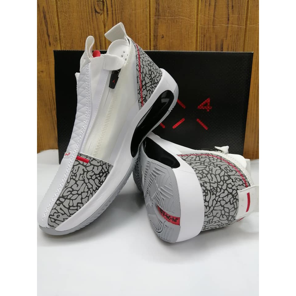 air jordan 34 white cement