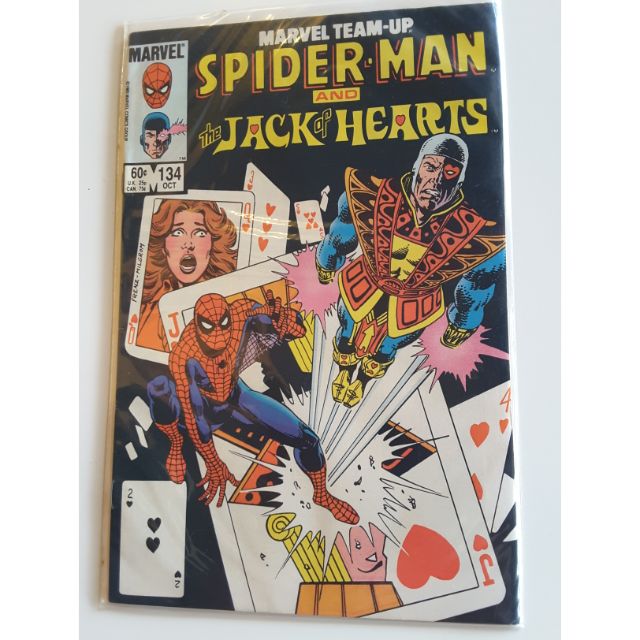Comic Book Spider-Man and The Jack of Hearts (1983).