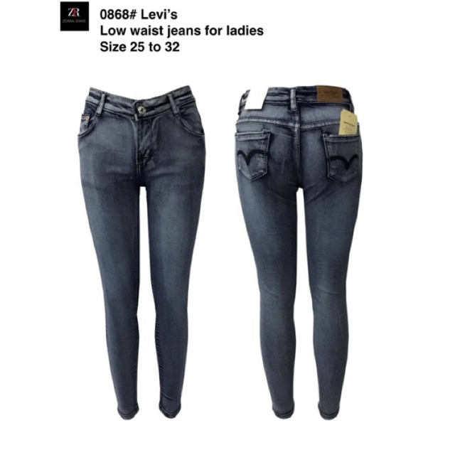 levi's low waist jeans