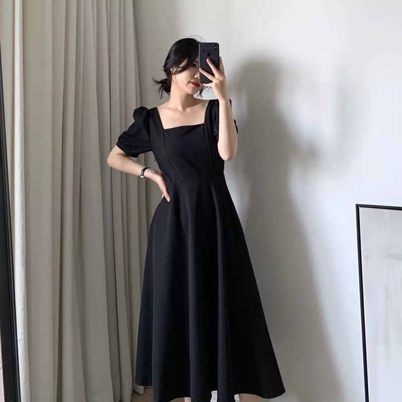 High quality Korean style Dress casual dress | Shopee Philippines