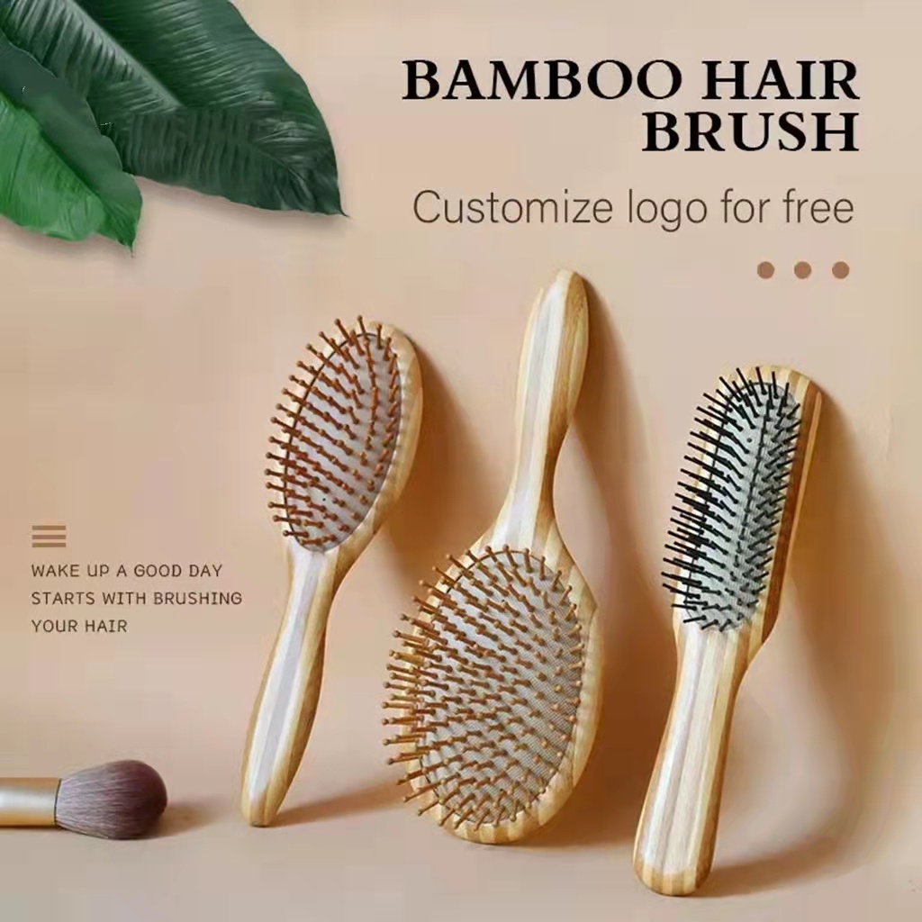 Wooden Comb Professional Healthy Paddle Pad Hair Loss Massage Brush Hair  Brush Comb Scalp Hair Care | Shopee Philippines
