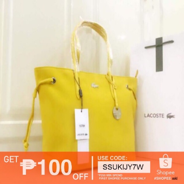 shopee lacoste bag