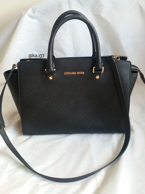 michael kors selma black