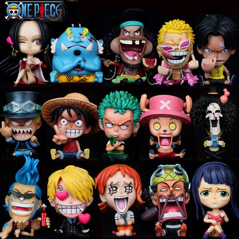 One Piece Kid Luffy, Ace,Zoro,Sabo,Sanji,Nami,Chopper,Franky,Jinbe Mini  Studios Mini Figure | Shopee Philippines