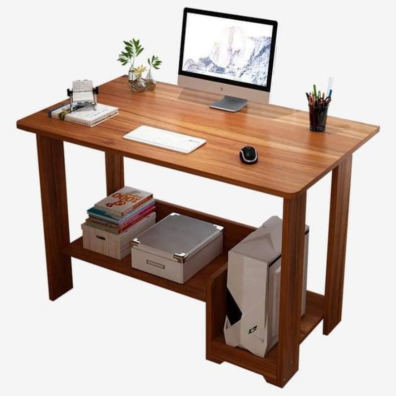 Computer Study Table Wood Design Shopee Philippines