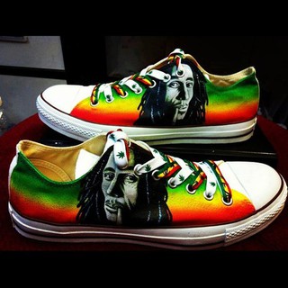 bob marley chuck taylors