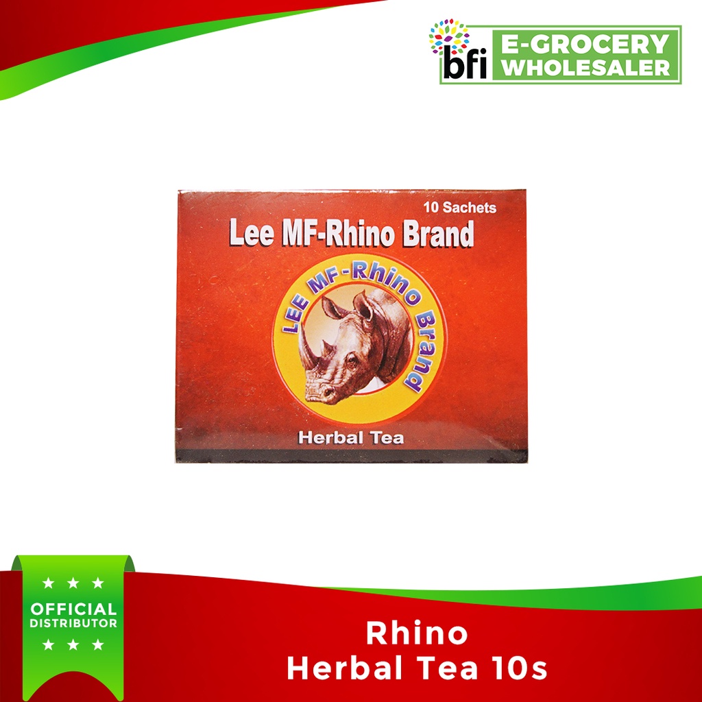 Rhino Herbal Tea 10 Sachets Shopee Philippines