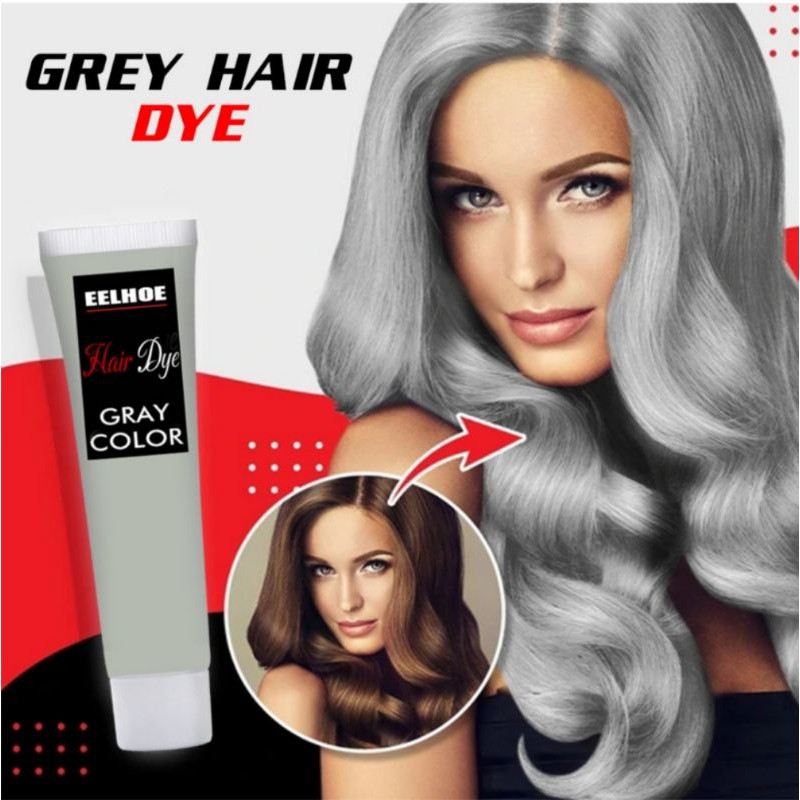 Eelhoe Hair Dye Gray color | Shopee Philippines
