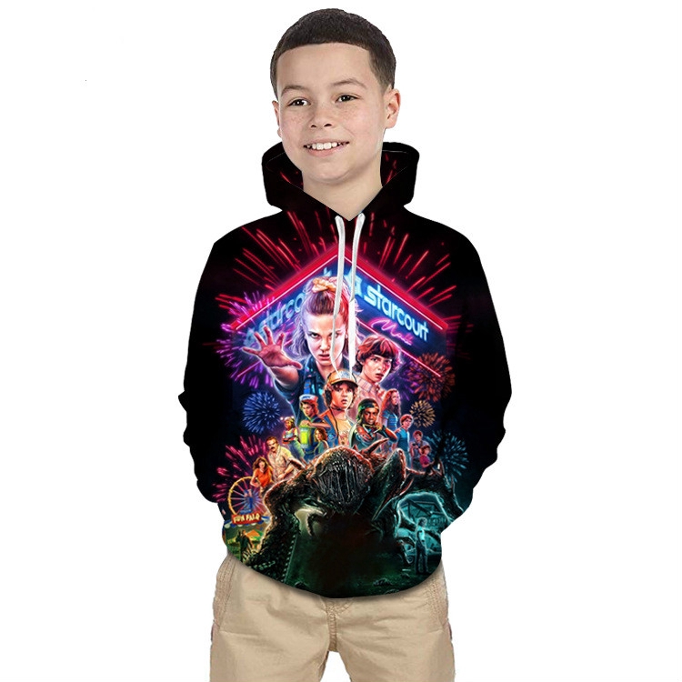 stranger things kids sweatshirt
