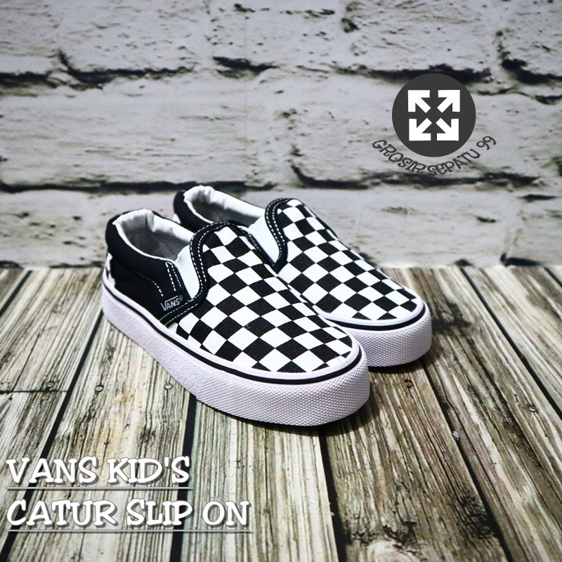 Pgs Shoes SNEAKERS Schools Children Women VANS CATUR SLIP ON Children 2