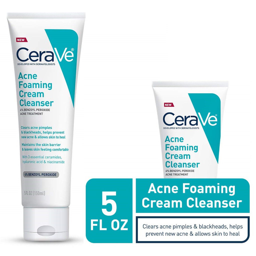CeraVe Acne Foaming Cream Cleanser Shopee Philippines