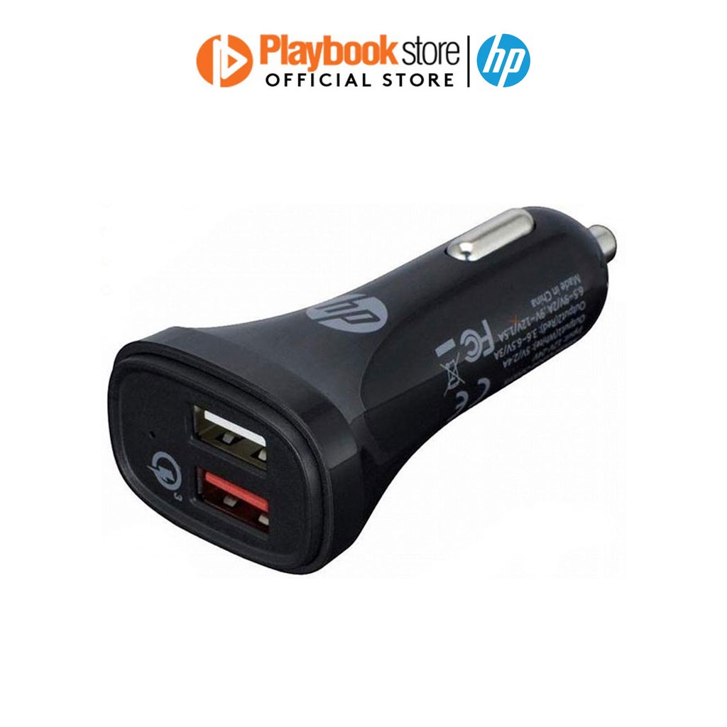 Hewlett Packard HP USB Car Charger Qc/Sic 5.4A Shopee Philippines