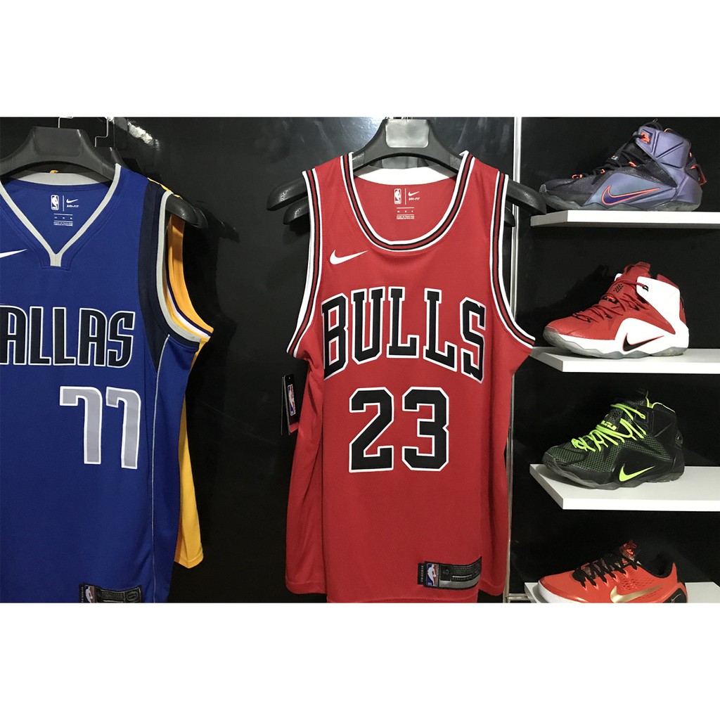 Nba Authentic Nike Jersey Bull Team 23 