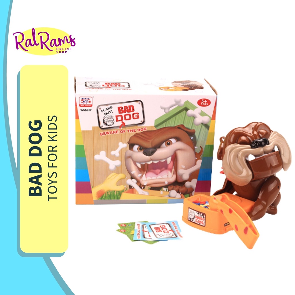 Bad Dog Toys Bulldog Toy Bad Dog Beware Of The Dog Fun Toy For Kids Action Game Stealing