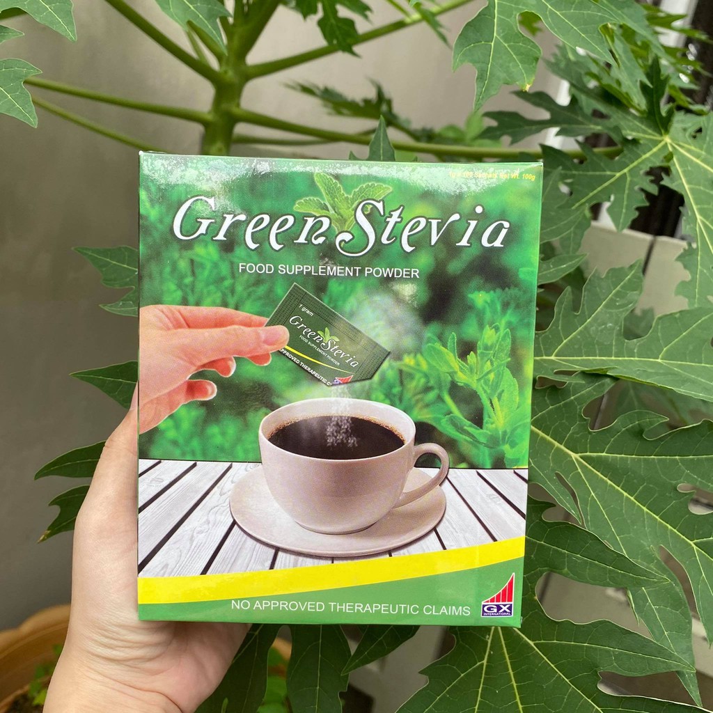 Green Stevia Natural Stevia Sweetener (100 sachets) Shopee Philippines