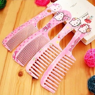 Hello Kitty Cute Comb Makeup Suklay Plastic Portable Comb Cartoon ...