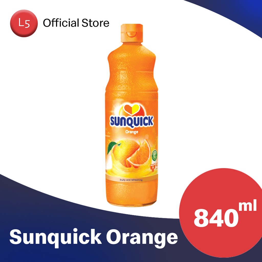 Level Five Sunquick Orange Juice Concentrate 840ml (May 2023 Expiry