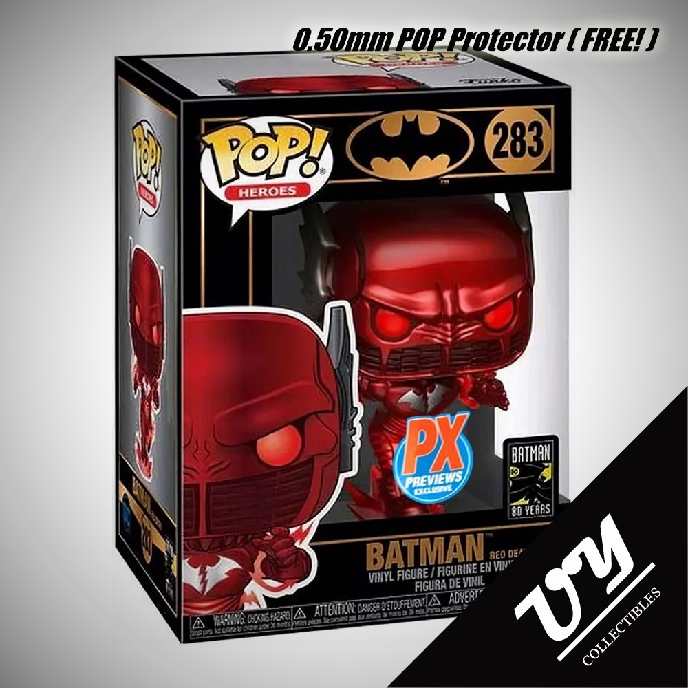 Funko POP! Heroes - Batman 80 Years: Batman Red Death (Metallic) - PX  Preview Exclusive | Shopee Philippines