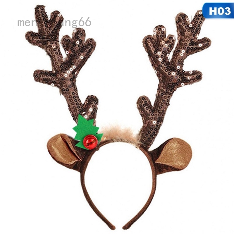 christmas deer headband