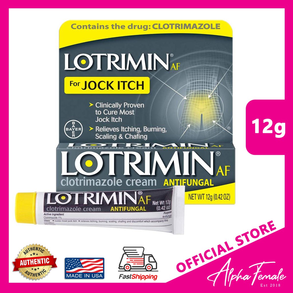 Lotrimin Antifungal Cream for Jock Itch, Relieves Itching, Burning, Scaling and Chafing Shopee