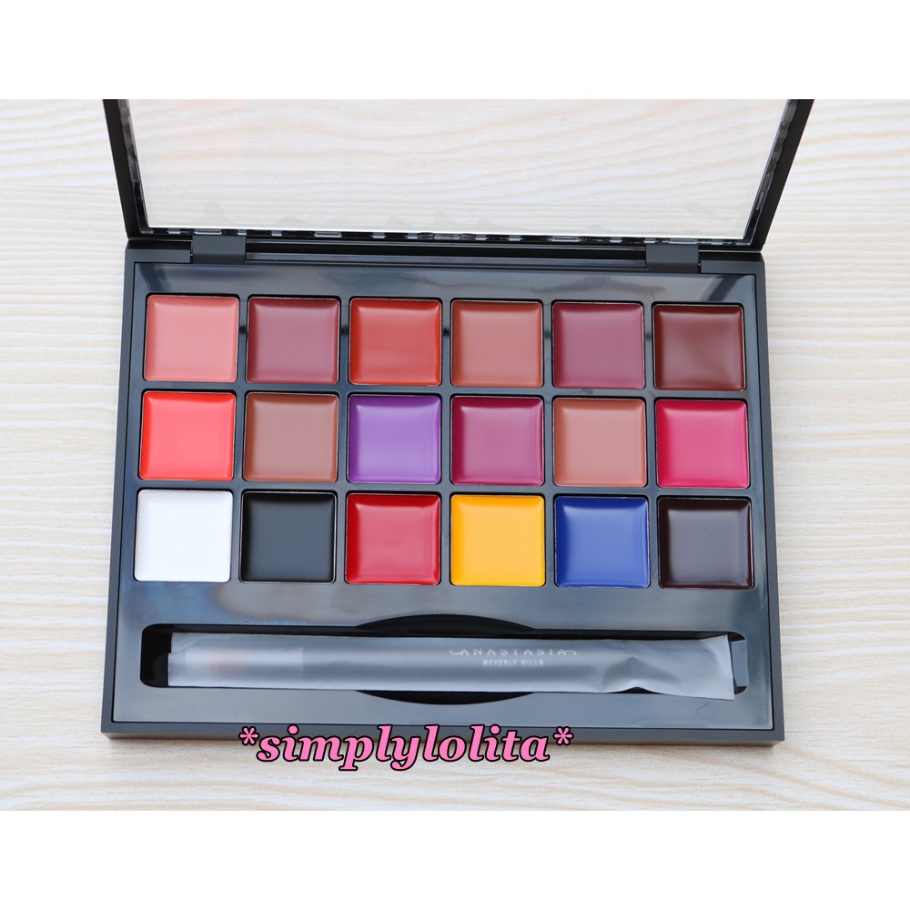 anastasia lip palette sephora