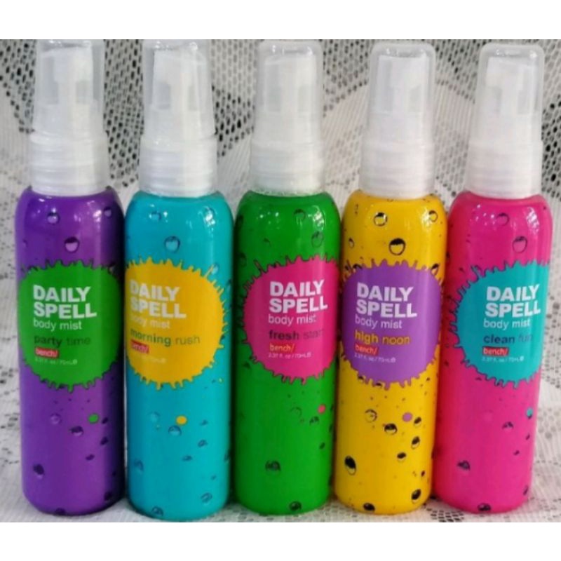 DAILY SPELL BENCH Body Mist 70ml Shopee Philippines