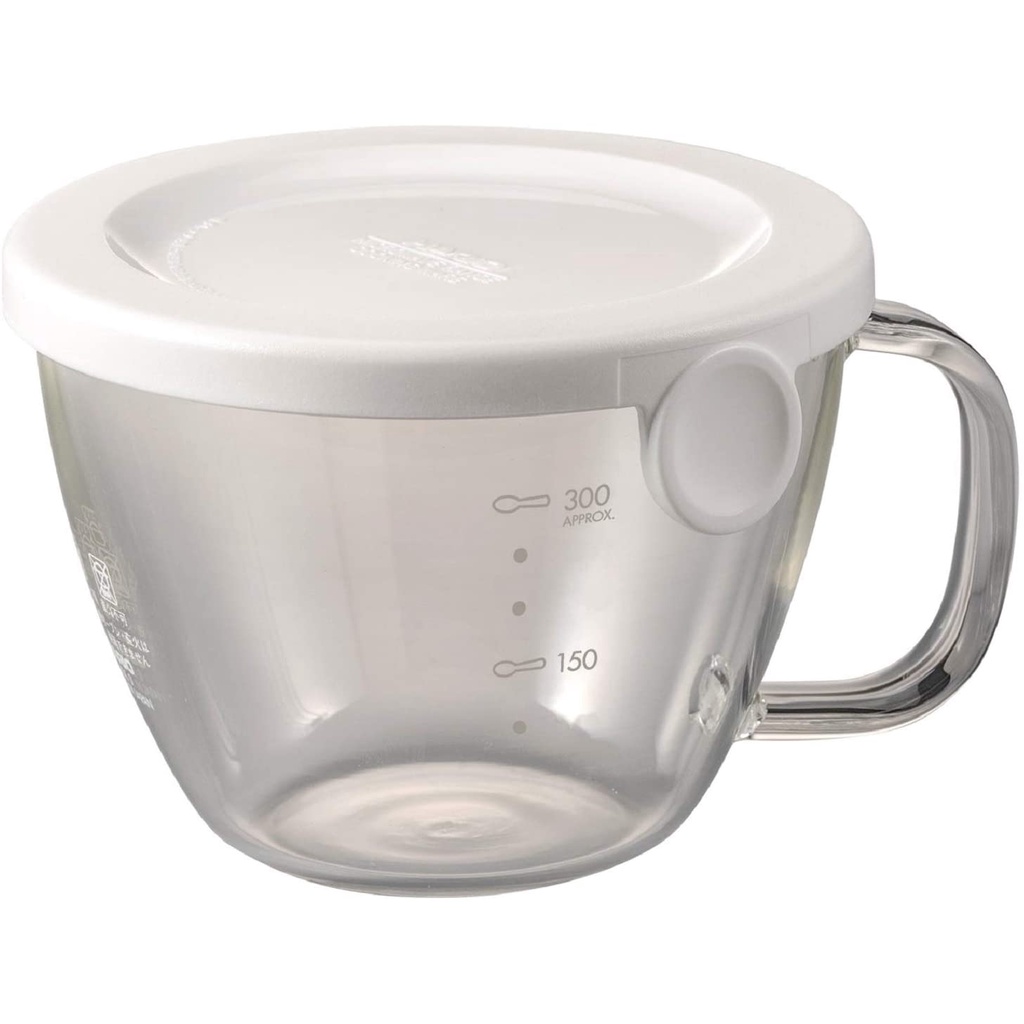 (Direct from Japan)HARIO Glass Microwave Soup Cup for Microwave Oven