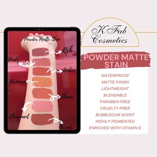 K Fab Cosmetics Powder Matte stain Lip cream