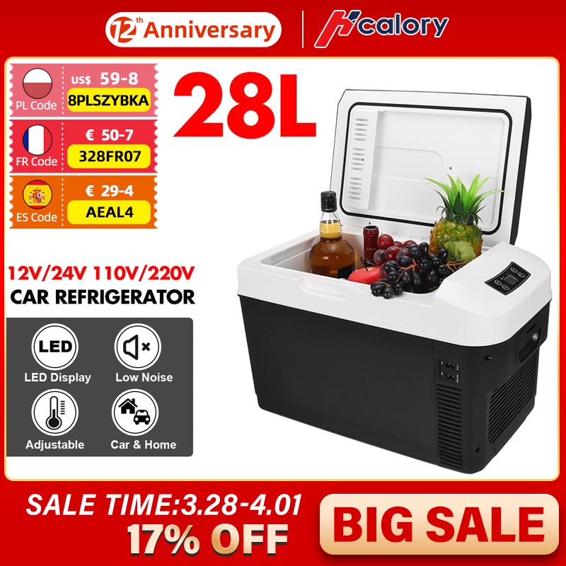 20L Home/Car Refrigerator Automoble Mini Fridge Refrigerators Freezer