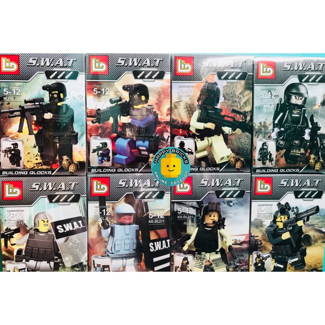 swat minifigures