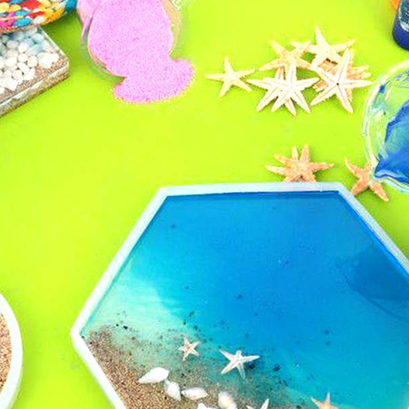 3 Pack A3 Large Silicone Mats for Crafts, 15.7 inch x 11.7 inch Silicone Craft Mat for Resin Casting Mold, Nonstick Nonslip Silicone Sheet, Heat-Resistant Mat, Blue, Yellow, Green