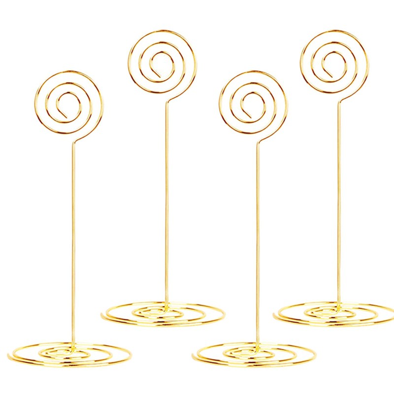 tall table card holders