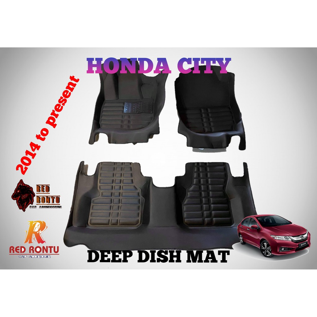 HONDA CITY DEEP DISH MATTING DEEPDISH MATTING FLOOR MATTING FLOOR