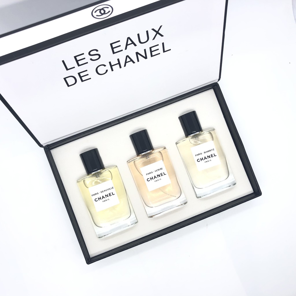 Chanel gift perfume set for women men Deauville Venise Paris | Shopee ...