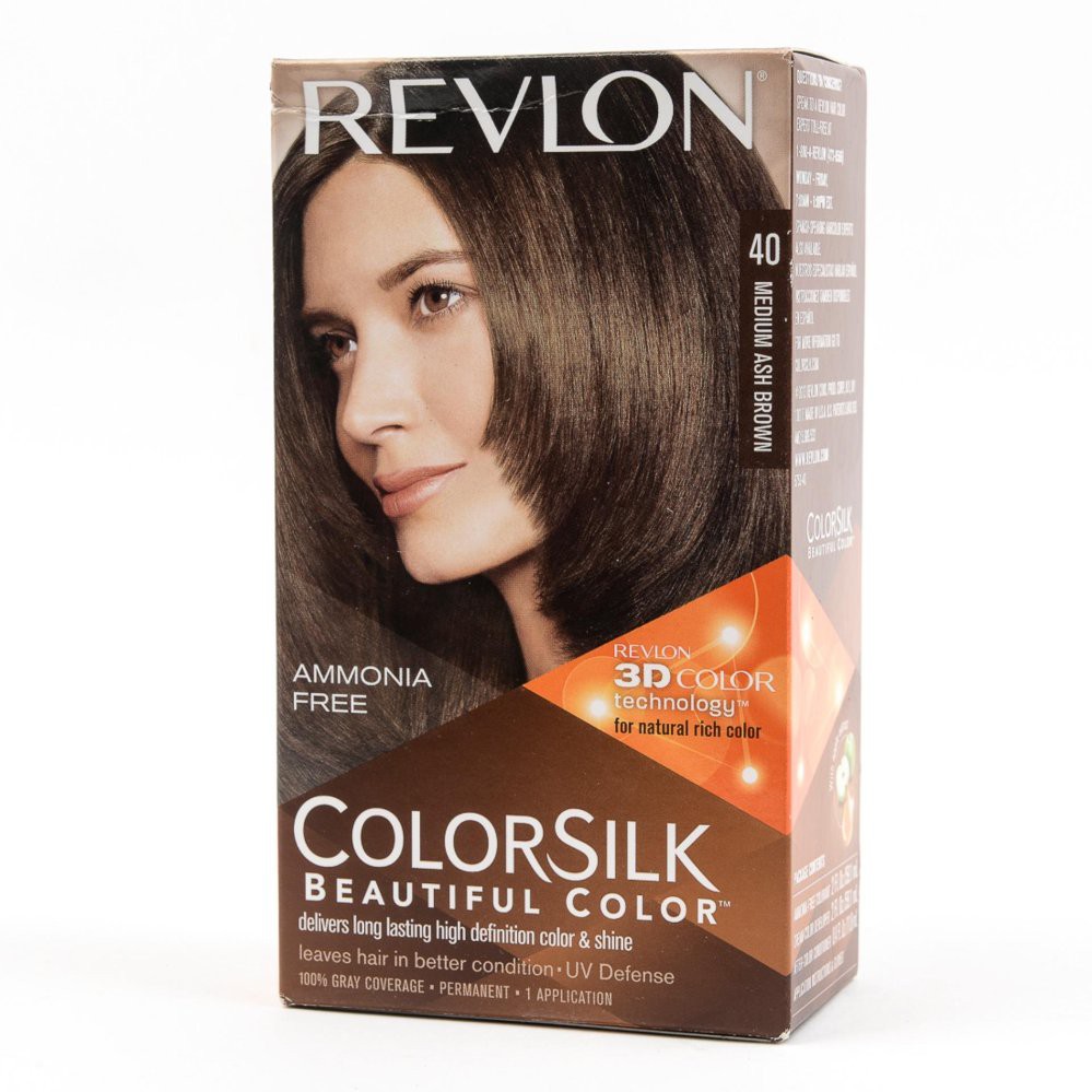 Revlon Color Silk Beautiful Medium Ash Brown Shopee Philippines