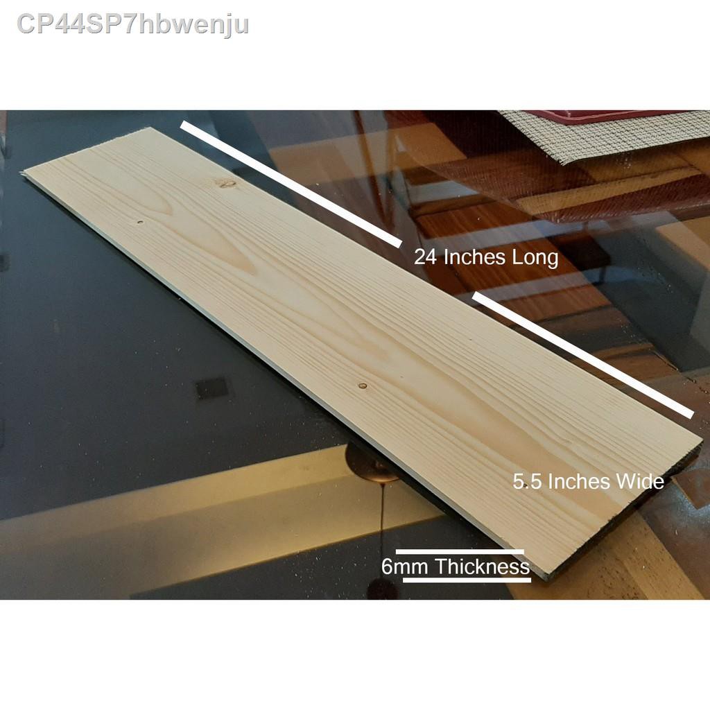 Wood Plank Blank Pine Sliced Thin Diy Project Arts And Kraft Material Polished Thickness 5to6mm Shopee Philippines