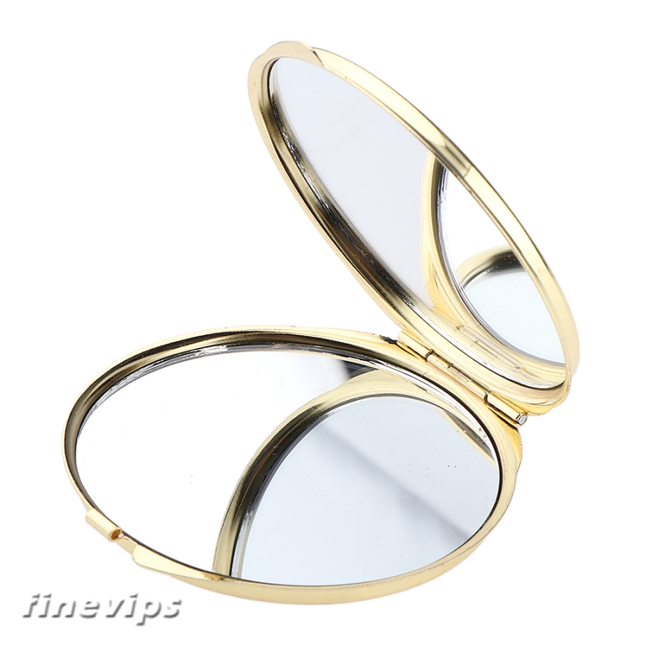 Makeup Cosmetics Folding Portable Compact Pocket Mirror Travel Hiking