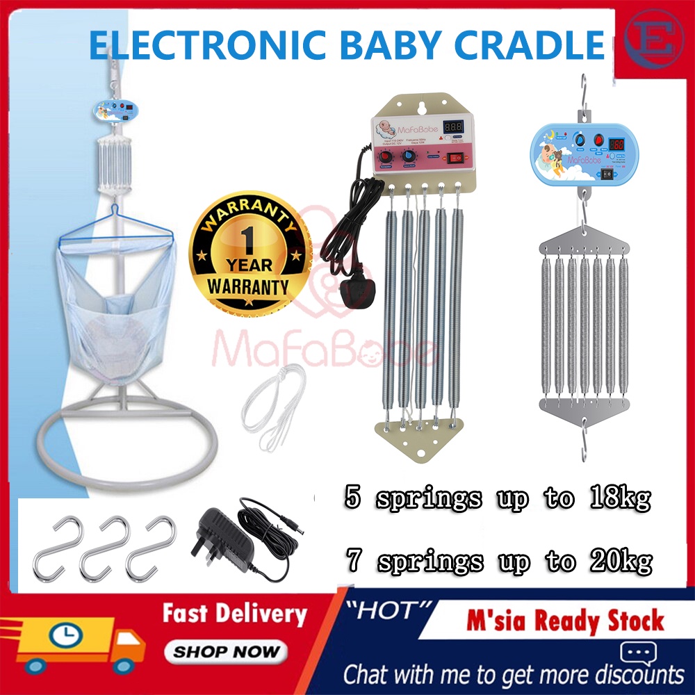 Mafababe Electronic Baby Cradle IBABY Automatic Electric Baby Cradle