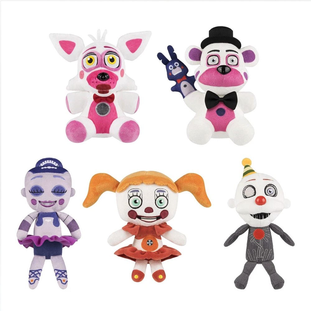 7pcs Fnaf Plush Toy Five Nights At Freddy S Sister Location Circus Baby Ballora Ennard Funtime Foxy Freddy Plush Doll Pillow Toy cm Shopee Philippines