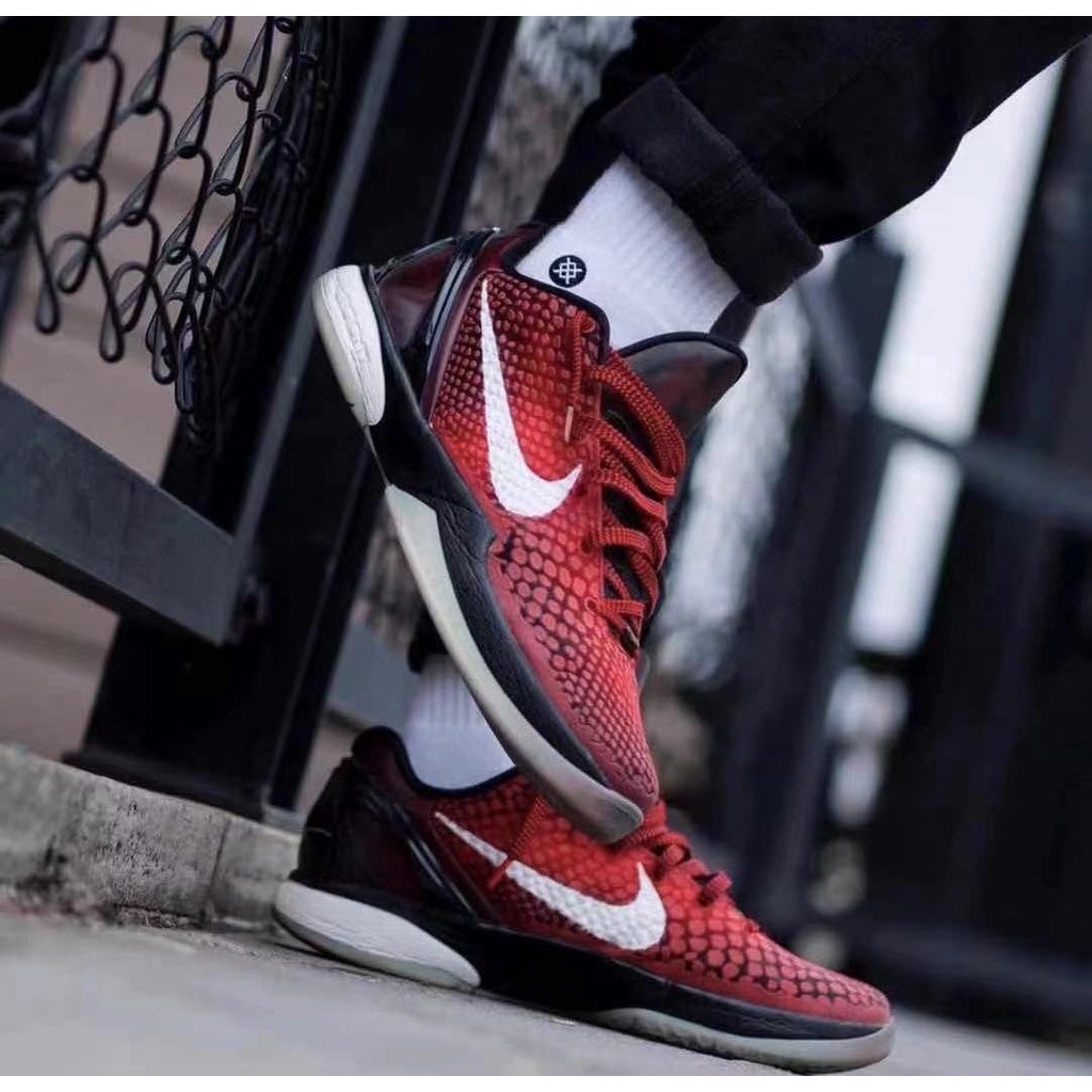 kobe basketball shoes red