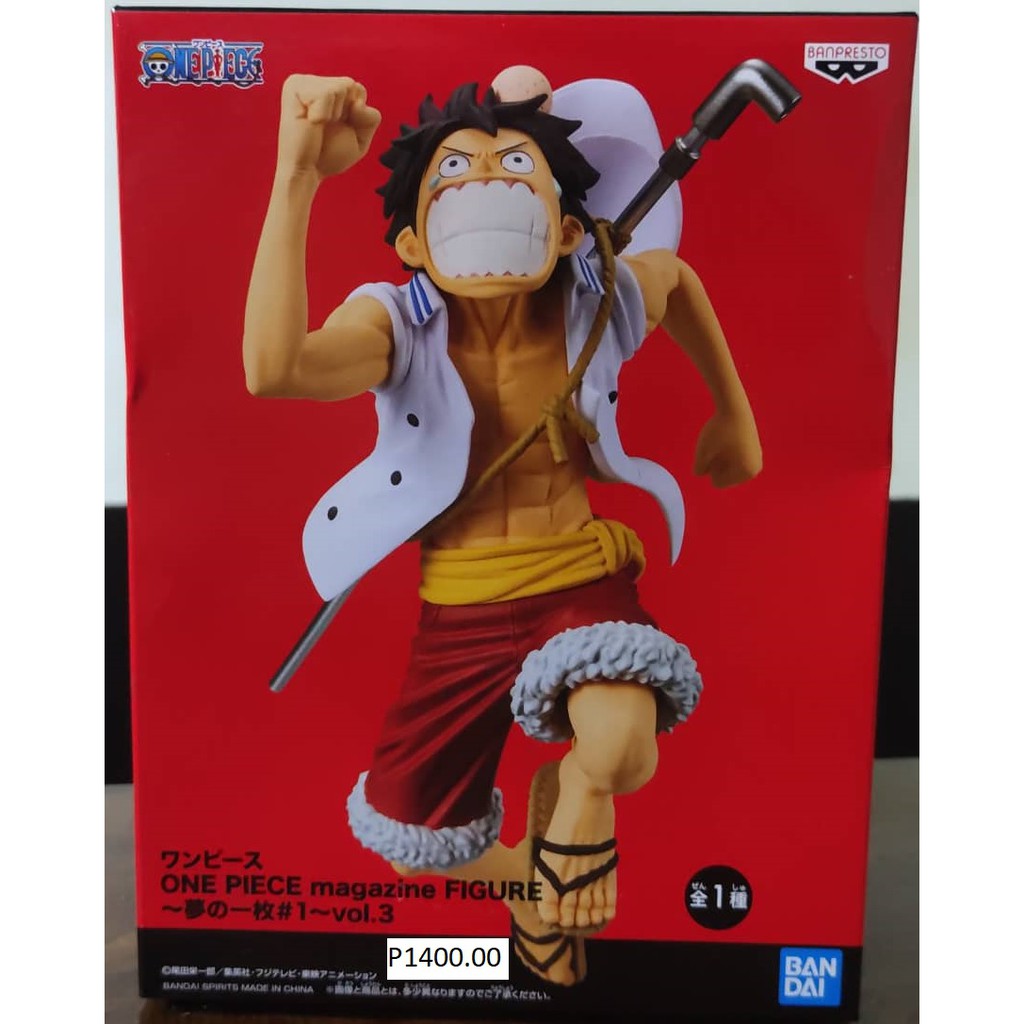 One Piece Magazine Figure Monkey D Luffy Shopee Philippines