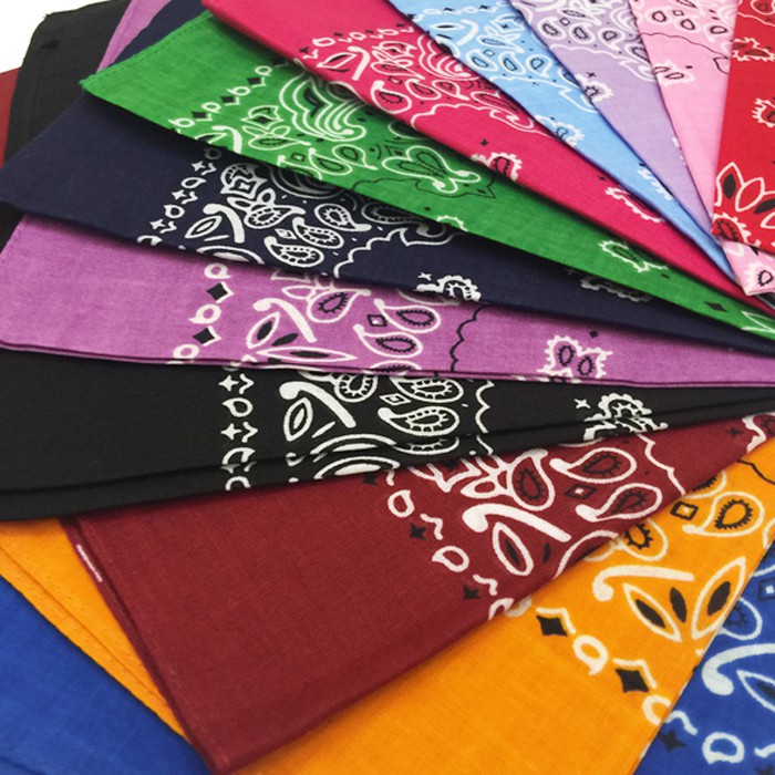 COD 12Pieces Affordable Scarf Bandana Handkerchief Panyo Shopee